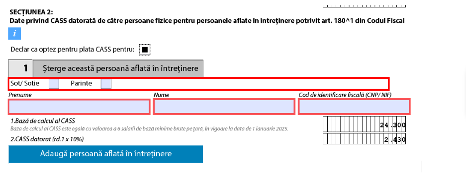 Declaratia Unica 2025